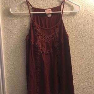 Mossimo Maroon Tank